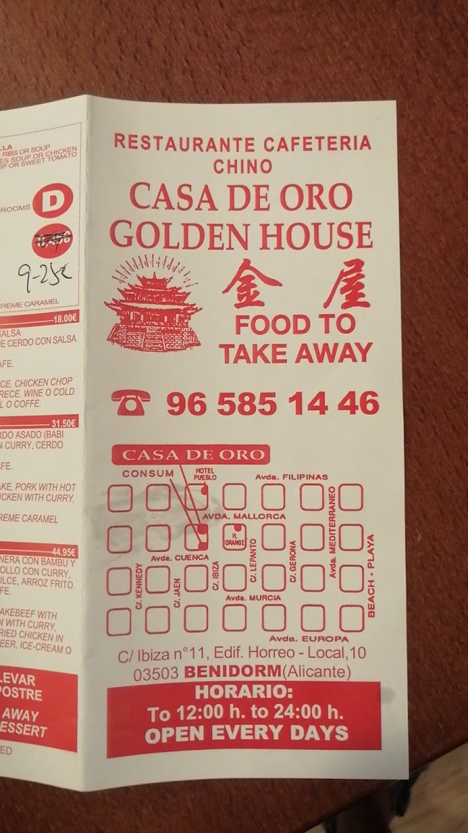 Restaurante Chino Casa De Oro Menu - Image 3